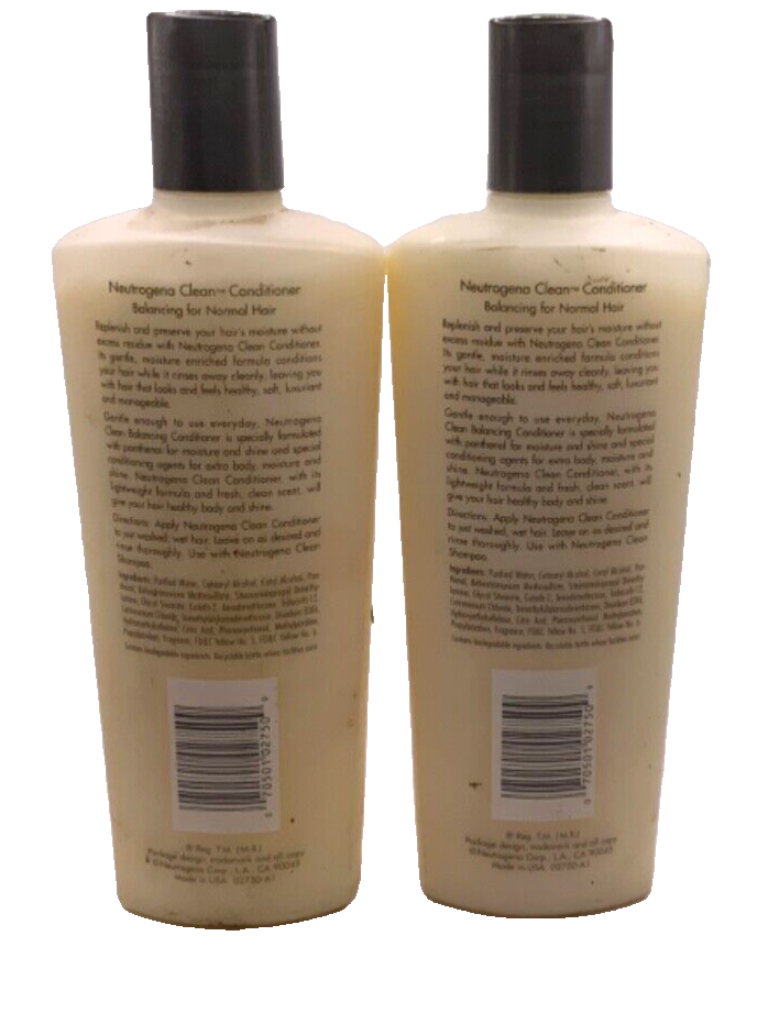 (2 PACK) Neutrogena Clean Balancing Normalizing Conditioner 10.1 oz