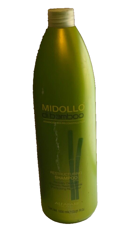 ALFAPARF MIDOLLO DI BAMBOO RECONSTRUCTURING SHAMPOO RECOVERY CLEANSER 1L/33.81FL