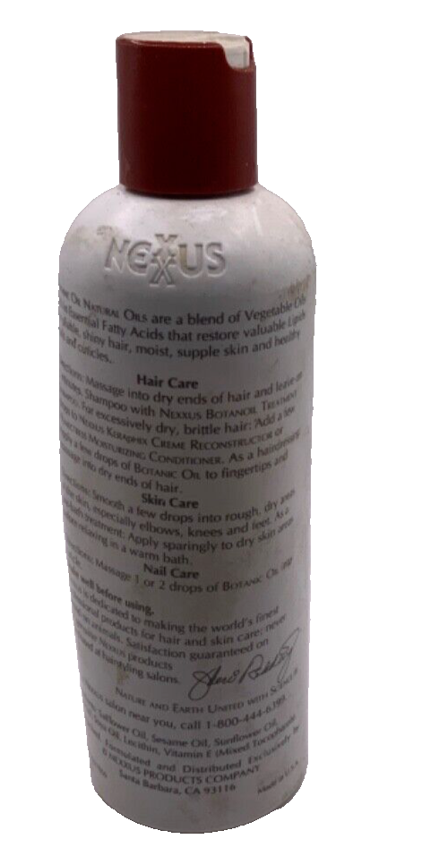 Nexxus Botanic Oil Natural Oils 8.4 oz
