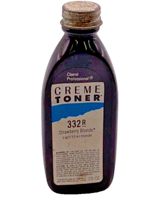 Clairol Professional Creme Toner #332R Strawberry Blonde/2 fl oz