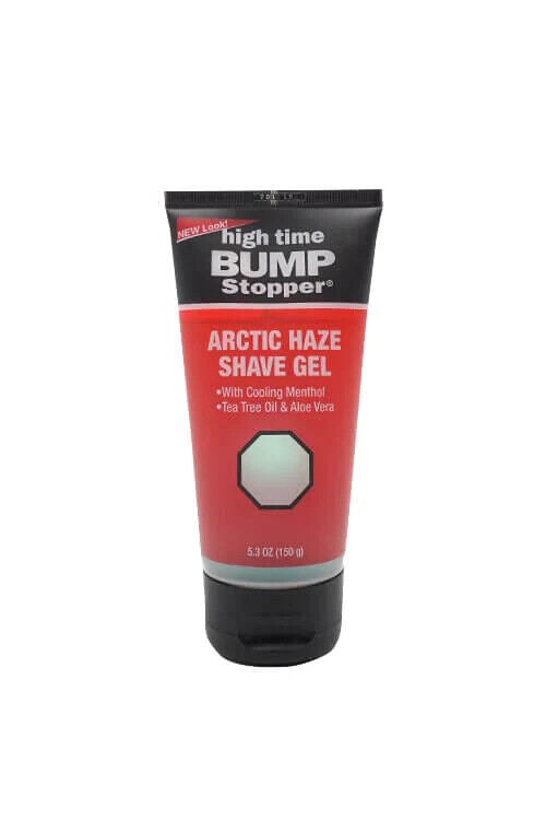 High Time Bump Stopper Arctic Haze Shave Gel - 5.3 oz (150 g) One Tube New
