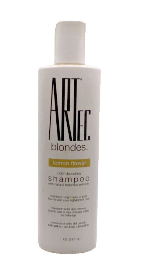 ARTEC Blondes Color Depositing Shampoo - Lemon Flower -8oz- NEW HTF DISCONTINUED
