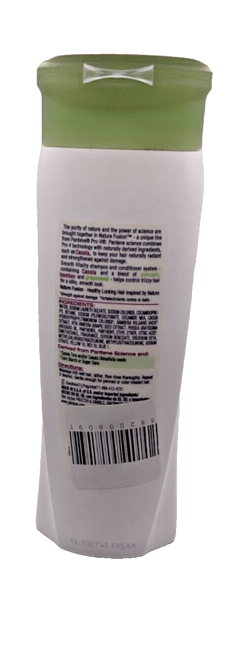Pantene Pro-V Nature Fusion Smooth Vitality Shampoo 12.6oz