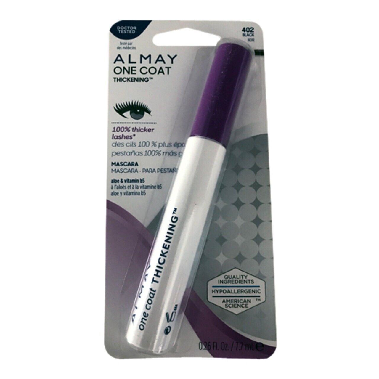 Almay Thick Is In Thickening Mascara 402 BLACK 0.26 oz