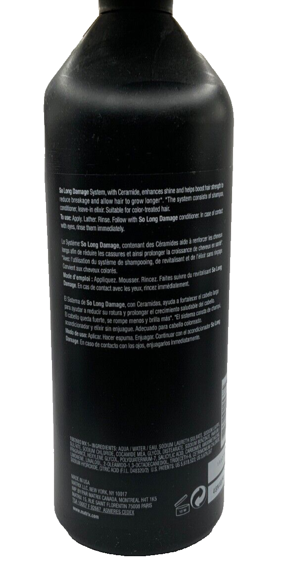 Matrix Total Results So Long Damage Shampoo 33.8 fl Oz