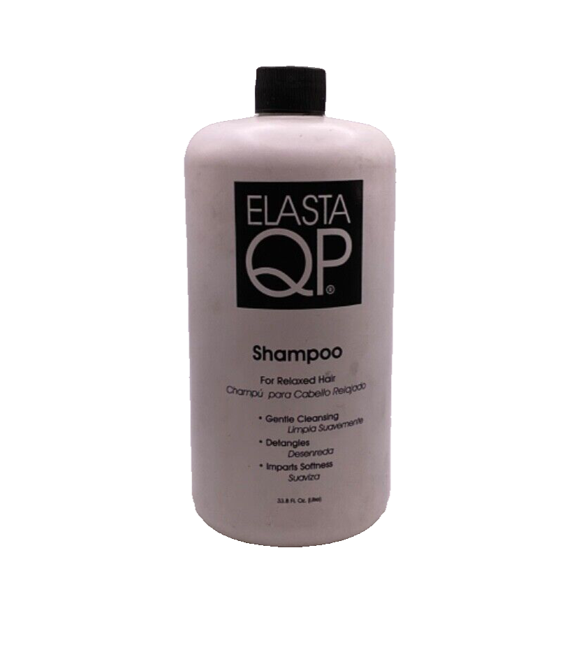 Elasta QP Shampoo For Relaxed Hair 33.8 OZ NEW
