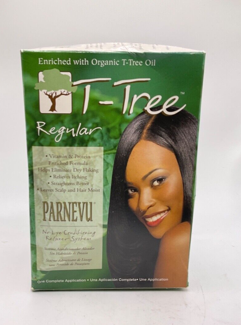 Parnevu No-Lye Conditioning Relaxer System Enriched with Tea Tree Oil-Regular