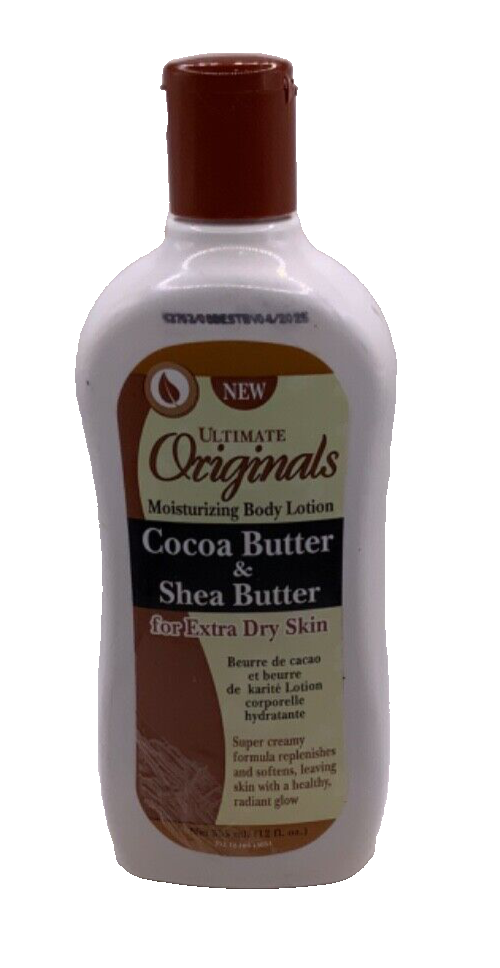 Originals Cocoa & Shea Butter Extra Dry Skin Moisturizing Body Lotion 12oz
