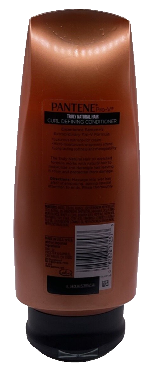 Pantene Pro V Truly Natural Hair Curl Defining Conditioner 12oz