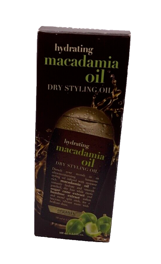 Organix Hydrating Macadamia Oil Dry Styling Oil/3.3 fl oz