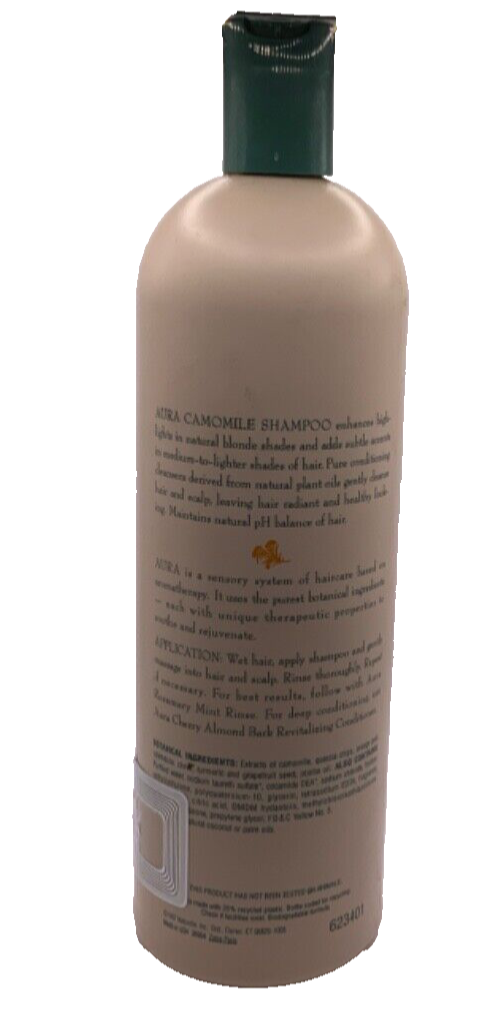 AURA Camomile Shampoo For Medium To Blonde Hair - 20 oz