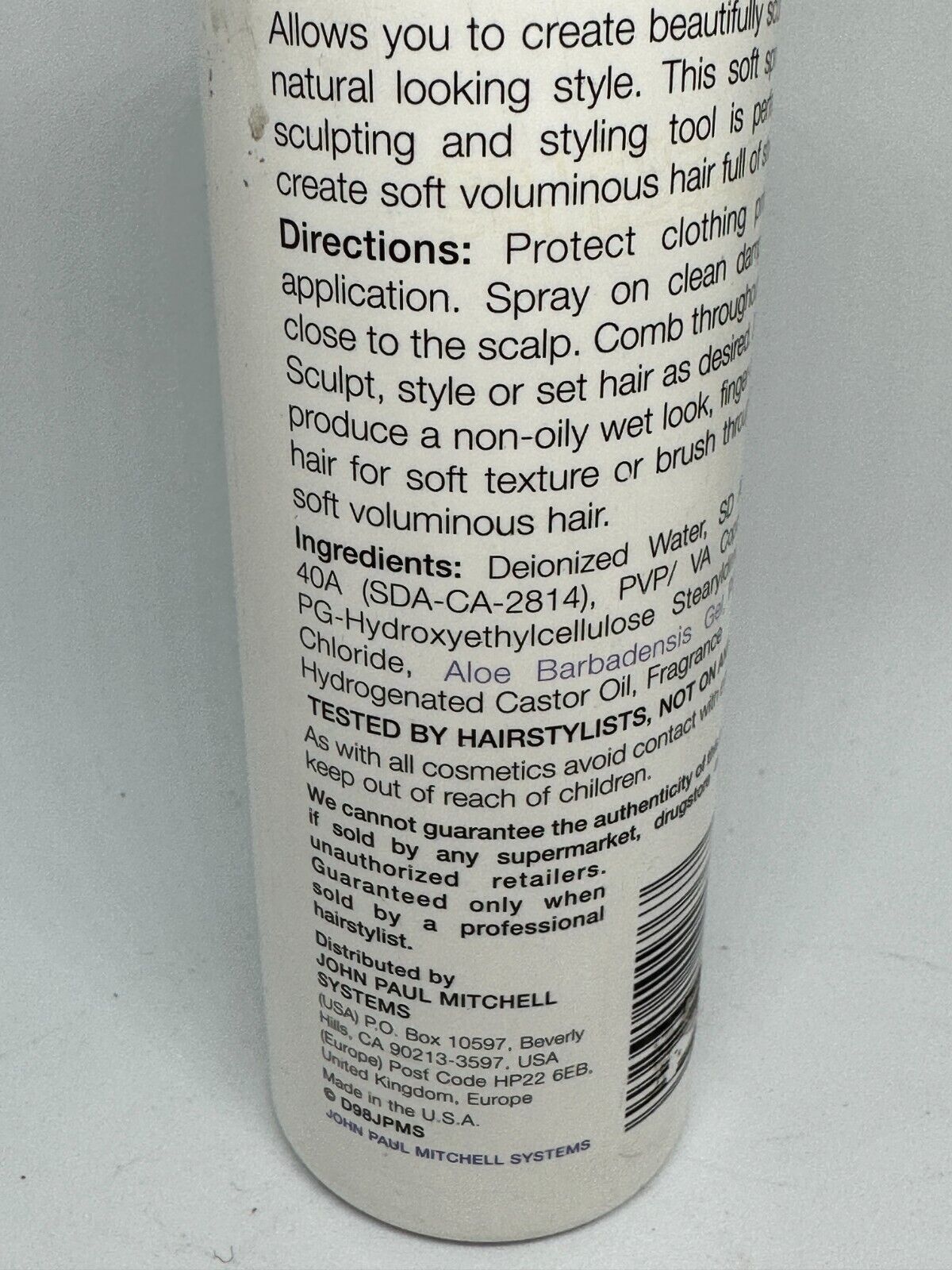 PAUL MITCHELL Soft Sculpting Spray Gel 8 oz ( ORIGINAL FORMULA )