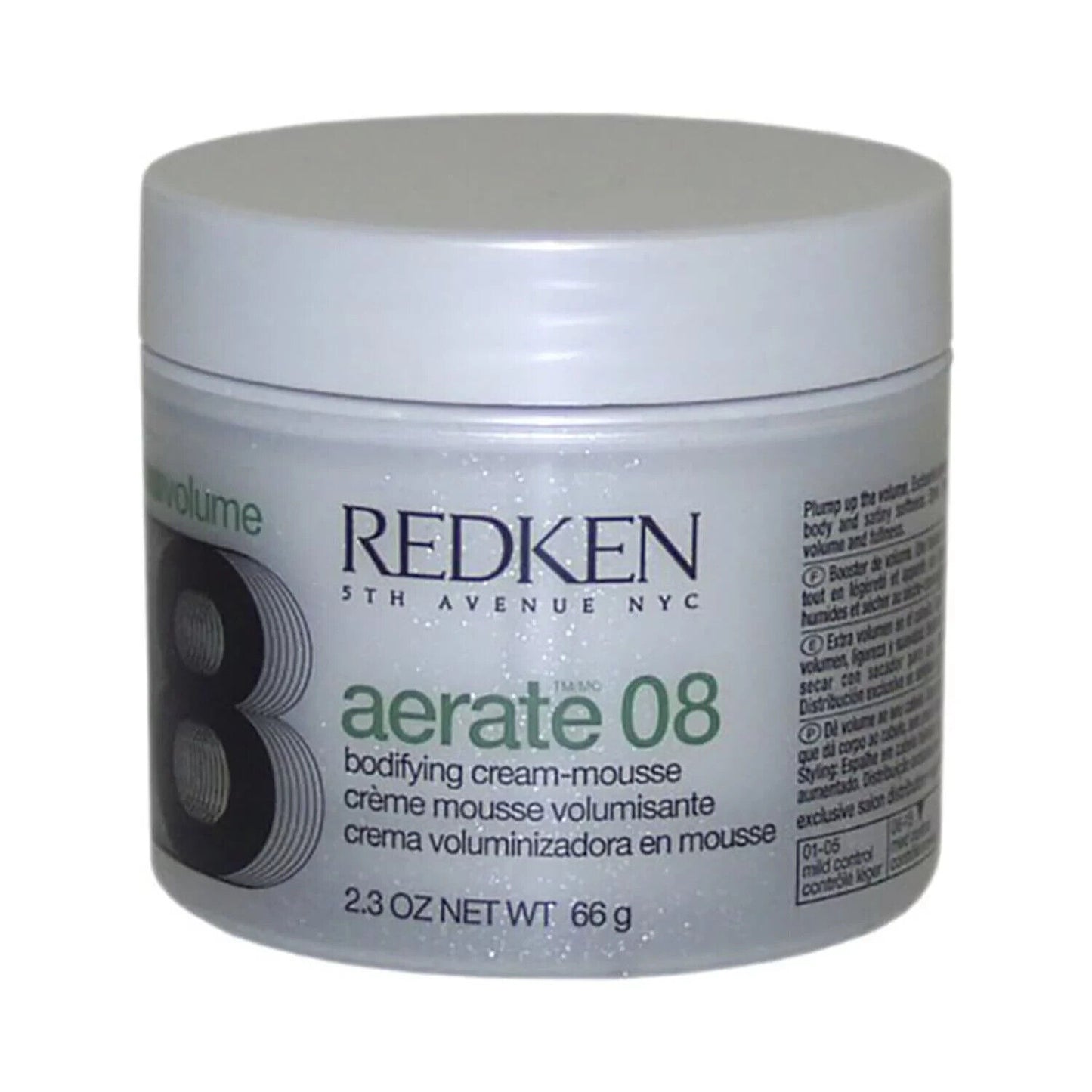Redken Aerate 08 Bodifying Cream Mousse/Foam 2.3 oz