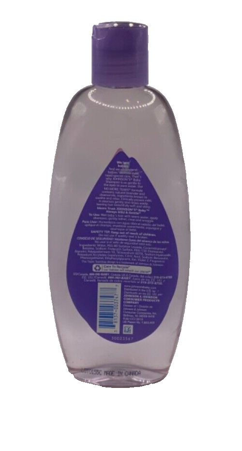 Johnson's Baby Shampoo Calming Lavender 15oz