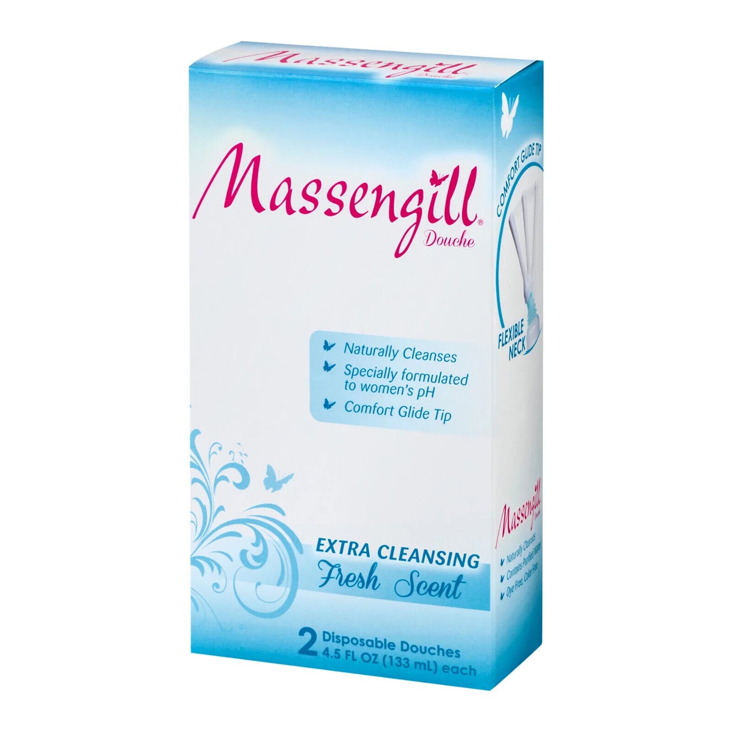 Massengill Douche, Extra Cleansing Fresh Scent, Pack Of 2