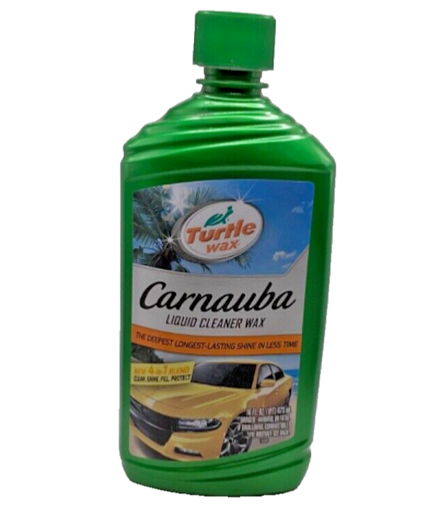 (2) Turtle Wax Carnauba Liquid Cleaner Wax 16 Fl. Oz