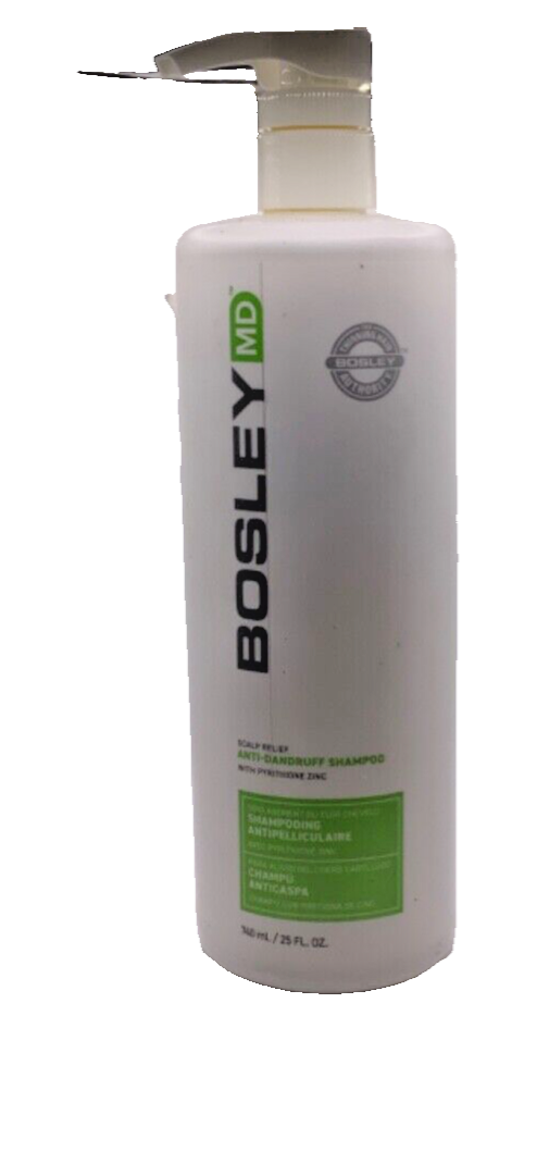 Bosley MD Scalp Relief Anti-Dandruff Shampoo 25 oz *EXPIRED