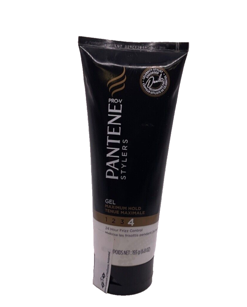Pantene Pro-V Stylers Gel Maximum Hold #4 24Hr Frizz Control / 6.8 oz