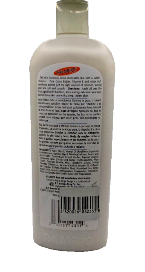 Palmers Body Gloss Lotion For A Deep Radiant Glow 17 oz BONUS SIZE