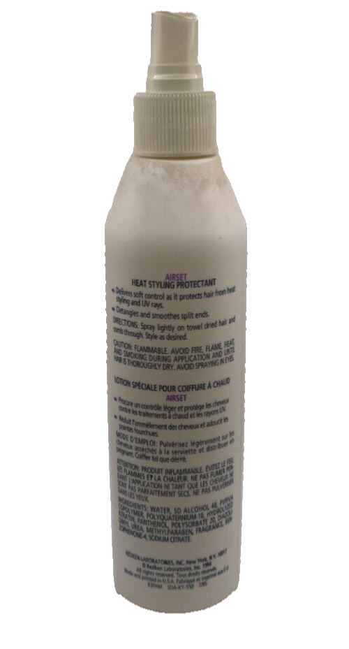Redken Airset Heat Styling Protectant 8.5 Oz Soft Control 3 - 8.5 oz