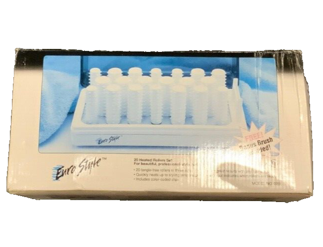 Eurostyle 20 Heated Rollers Set for Beautiful Professional Styles