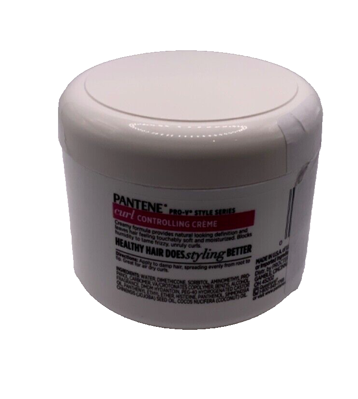 Pantene Pro-V Controlling Curl Creme Oil Enriched 7.6 oz Soft Shiny Curls HTF