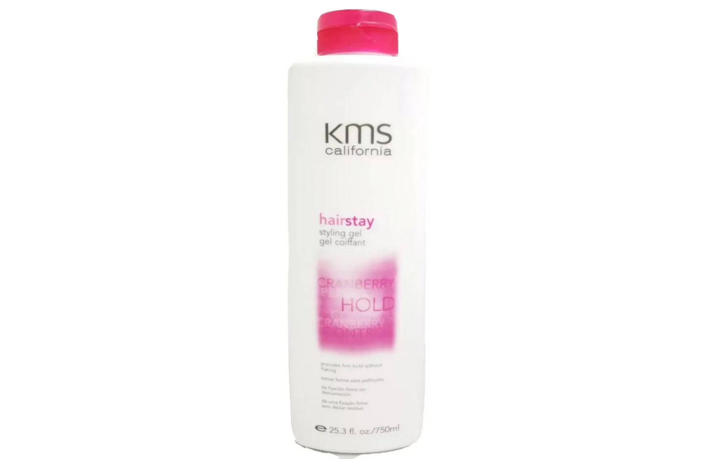 KMS CALIFORNIA Cranberry Hairstay Styling Gel 25.3 Fl Oz Original Formula