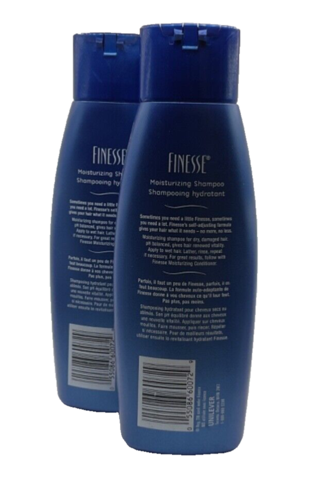 (2) Vintage Finesse Moisturizing Shampoo - 300 ml