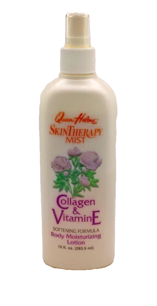 Queen Helene Skin Therapy Mist Collagen Vitamin E Body Moisturizing Lotion 10oz