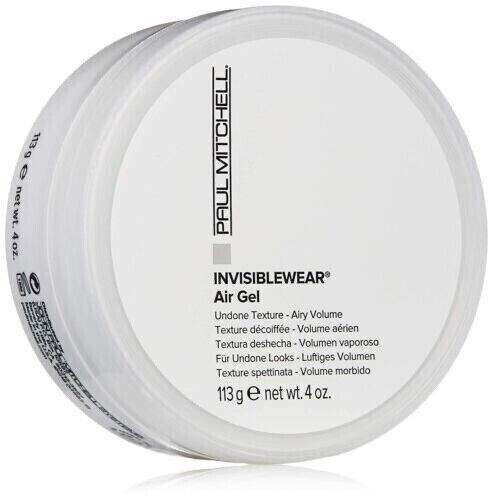 Paul Mitchell Invisiblewear Air Gel 4oz Undone Texture ~ Airy Volume Light Hold