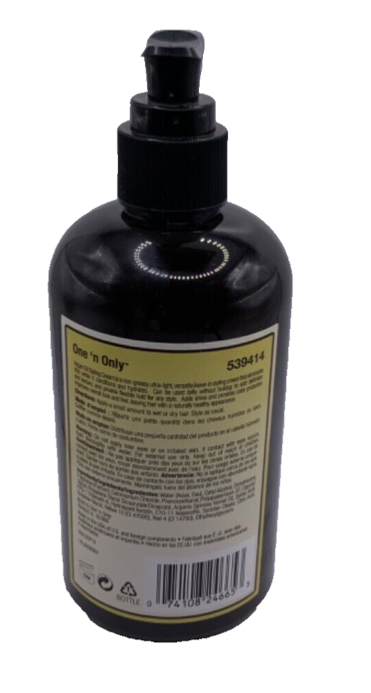 One N Only Argan Oil Styling Cream Original Bottle 9.8 oz