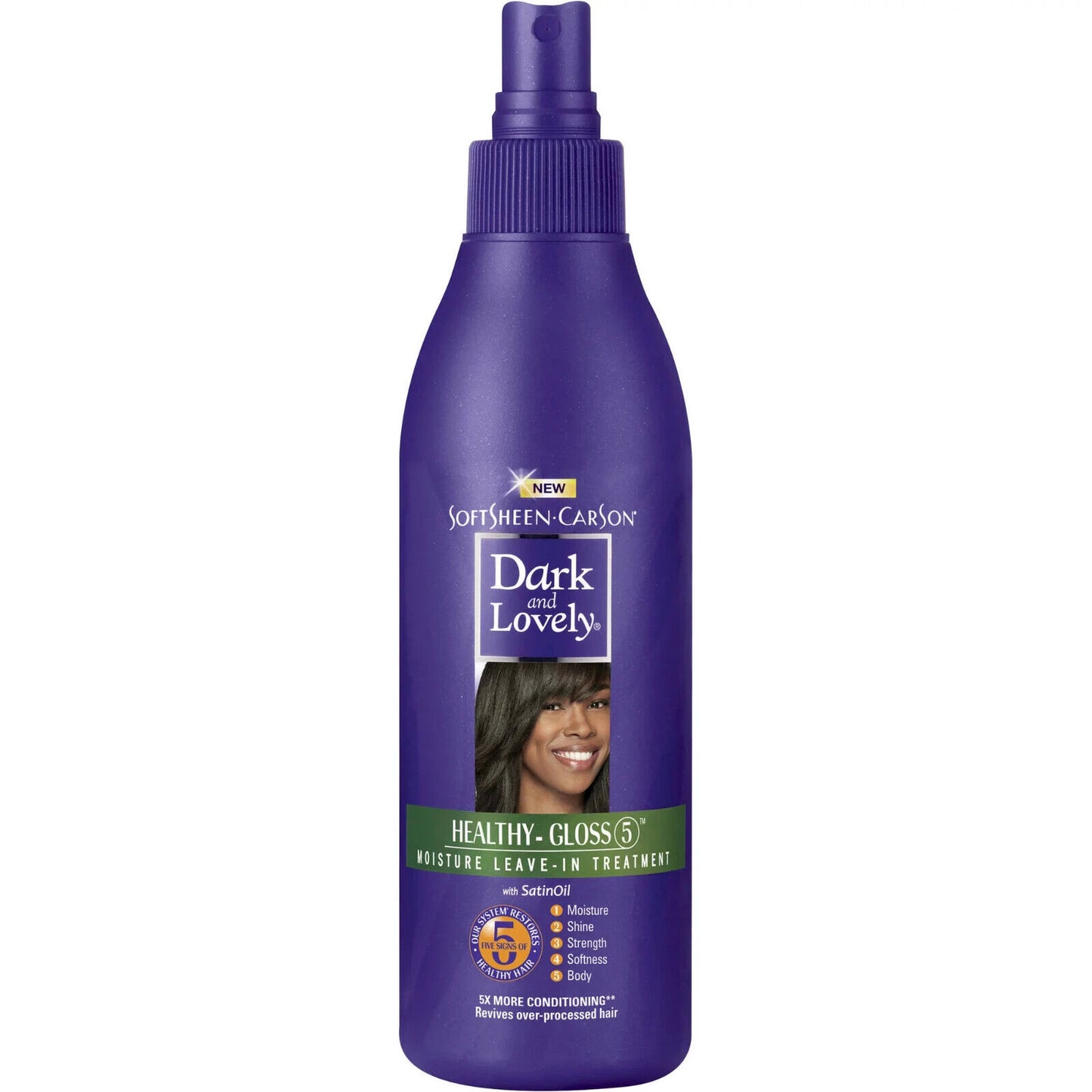 DARK AND LOVELY HEALTHY GLOSS MOISTURE LEAVE IN TREATMENT 8.5oz