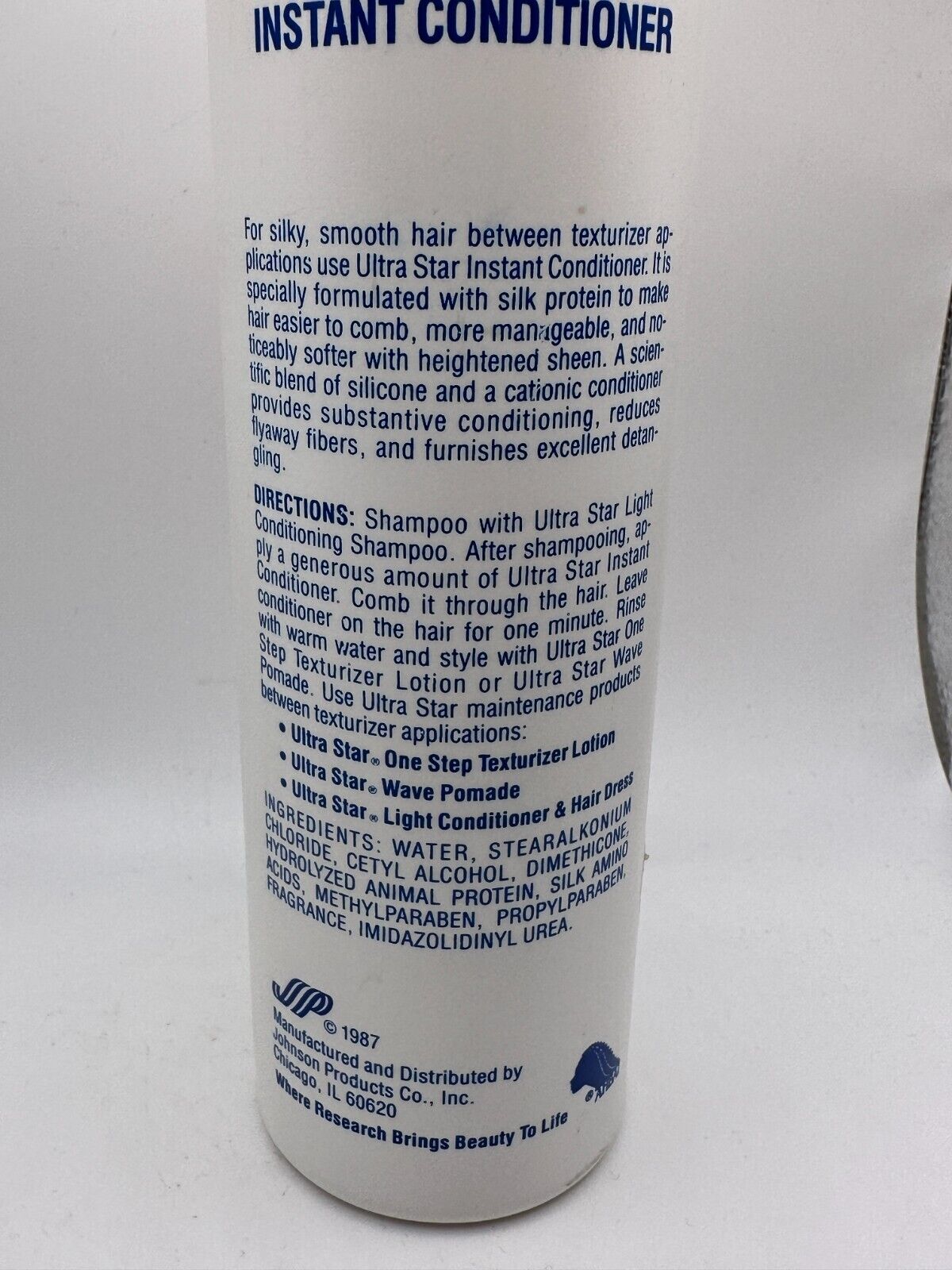 Johnson Products Ultra Star Instant Conditioner W/ Silk Protein - 16 fl oz