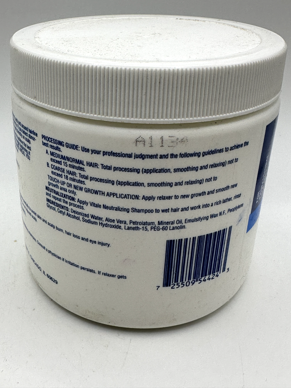 Vitale Life And Body Hair Relaxer Aloe Vera Regular / Normal 16 oz