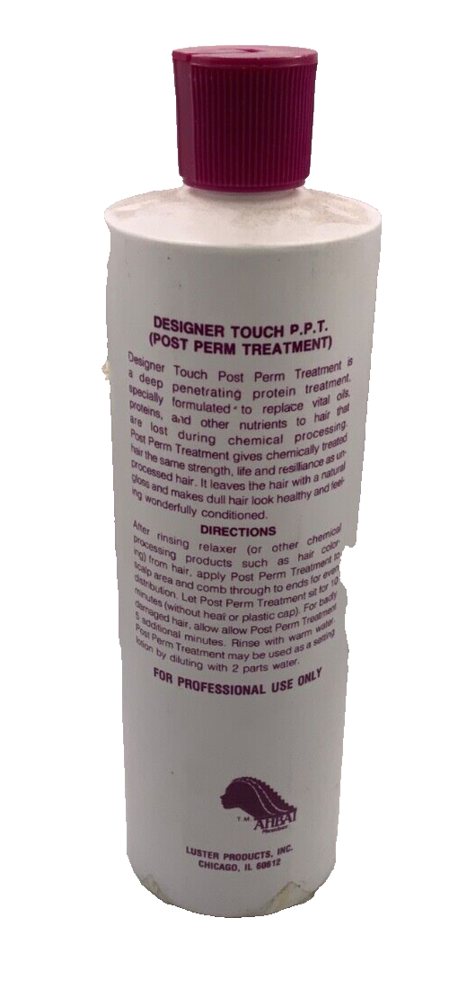Luster's Designer Touch Post Perm Treatment 16 oz