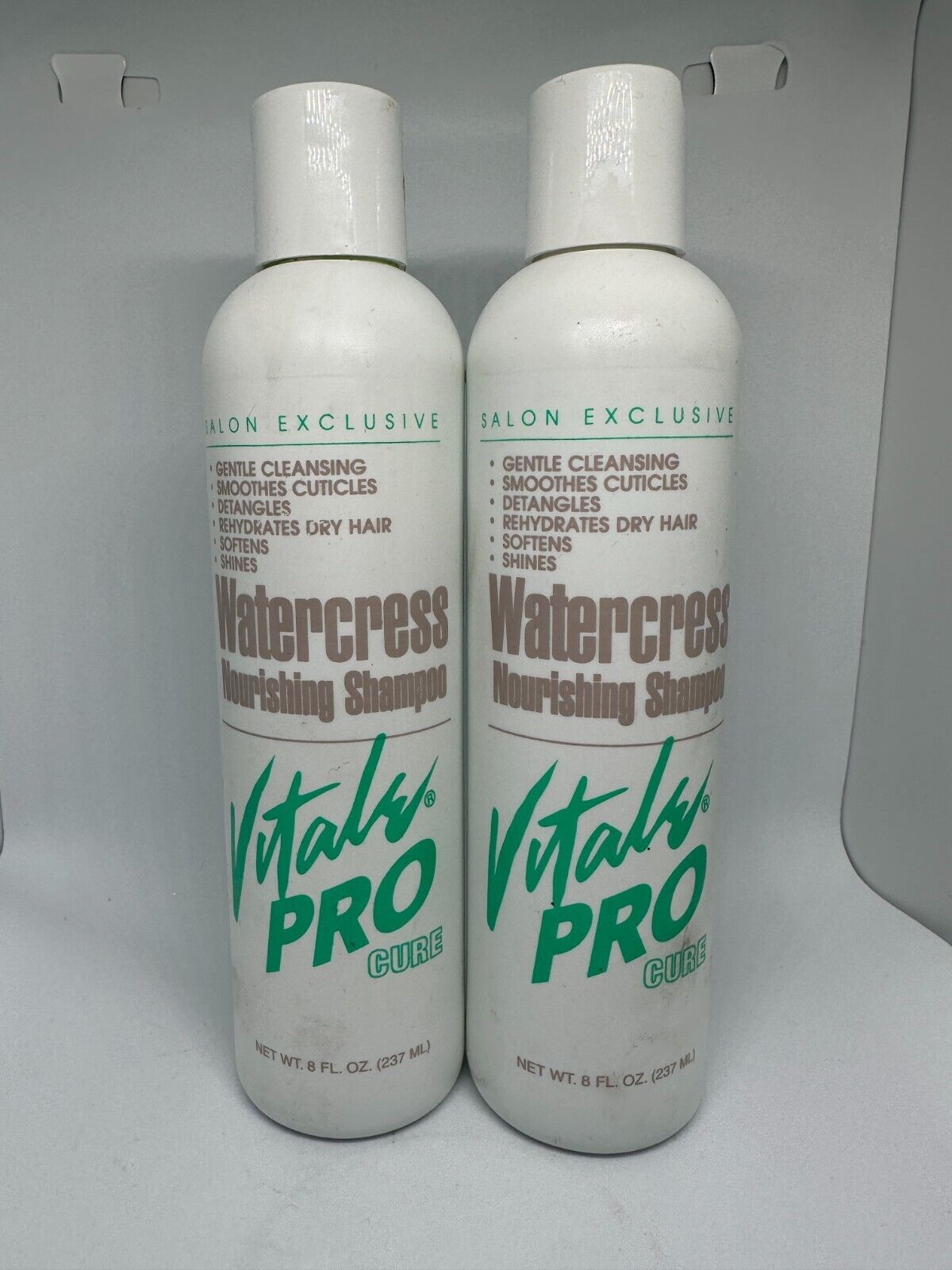 (2) Vitale Pro Cure Watercress Nourishing Shampoo - 8 fl oz