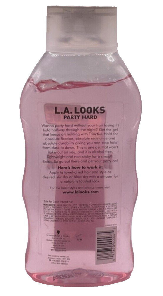 L.A Looks Absolute Styling Party Hard 9 Hold 20oz