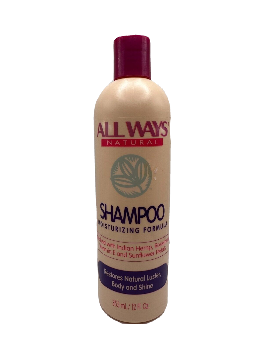 Allways Natural Shampoo Moisturizing Formula 12oz