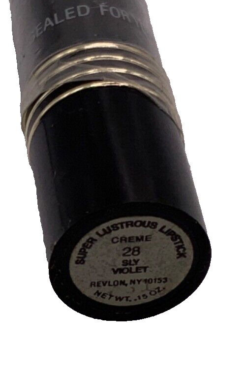 Revlon Super Lustrous Lipstick Creme 28 Sly Violet .15oz