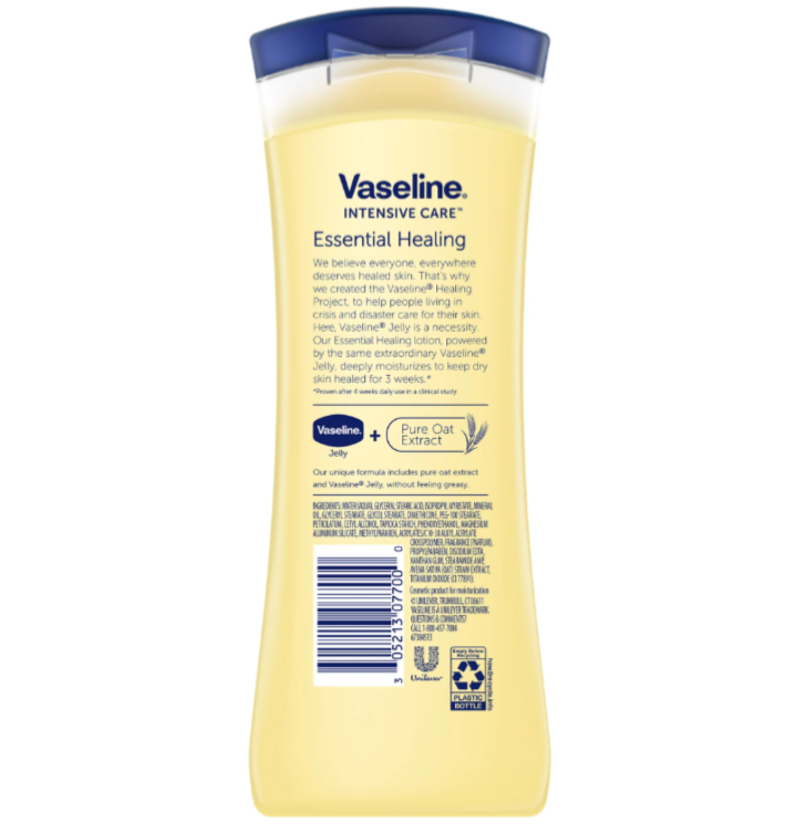 Vaseline Intensive Care Essential Healing Moisturizer 10oz