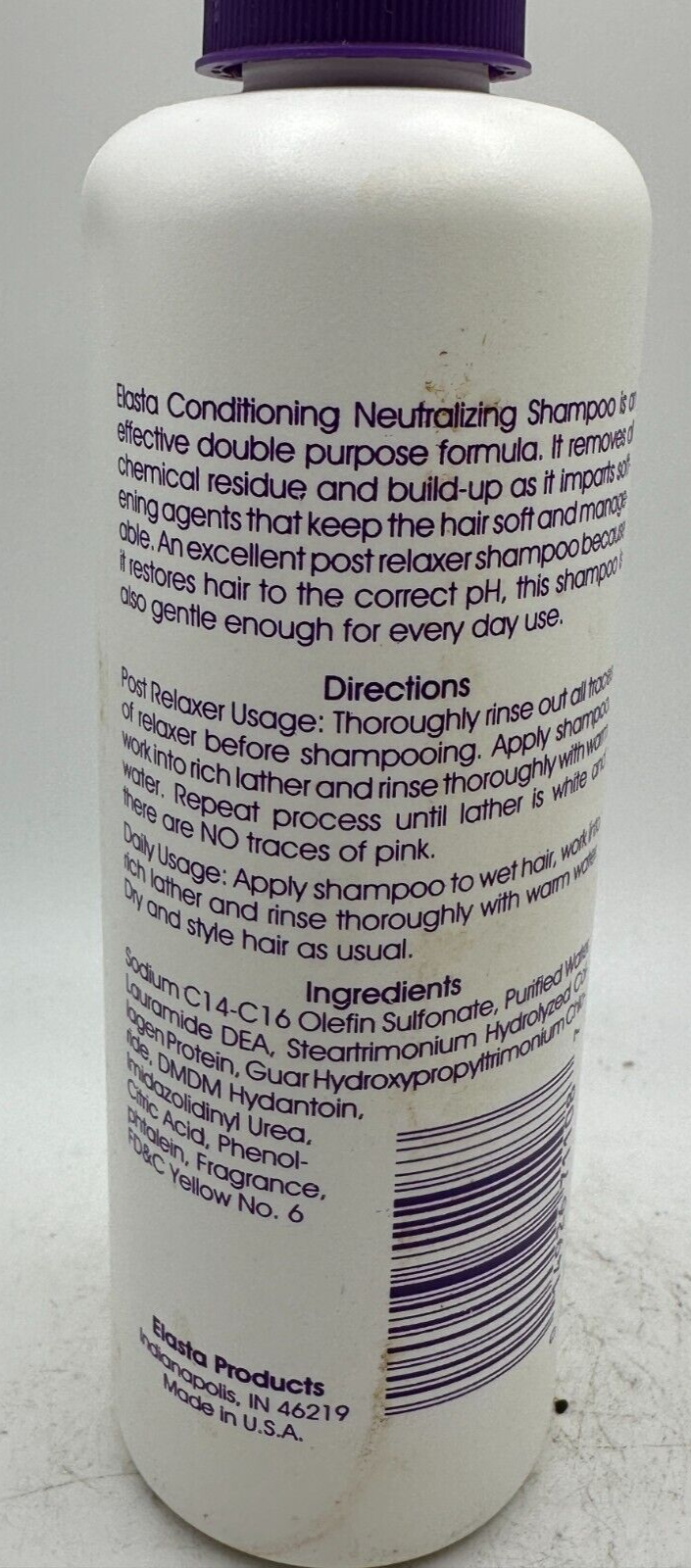 Elasta Haircare Conditioing Neutralizing Shampoo - 8 fl oz