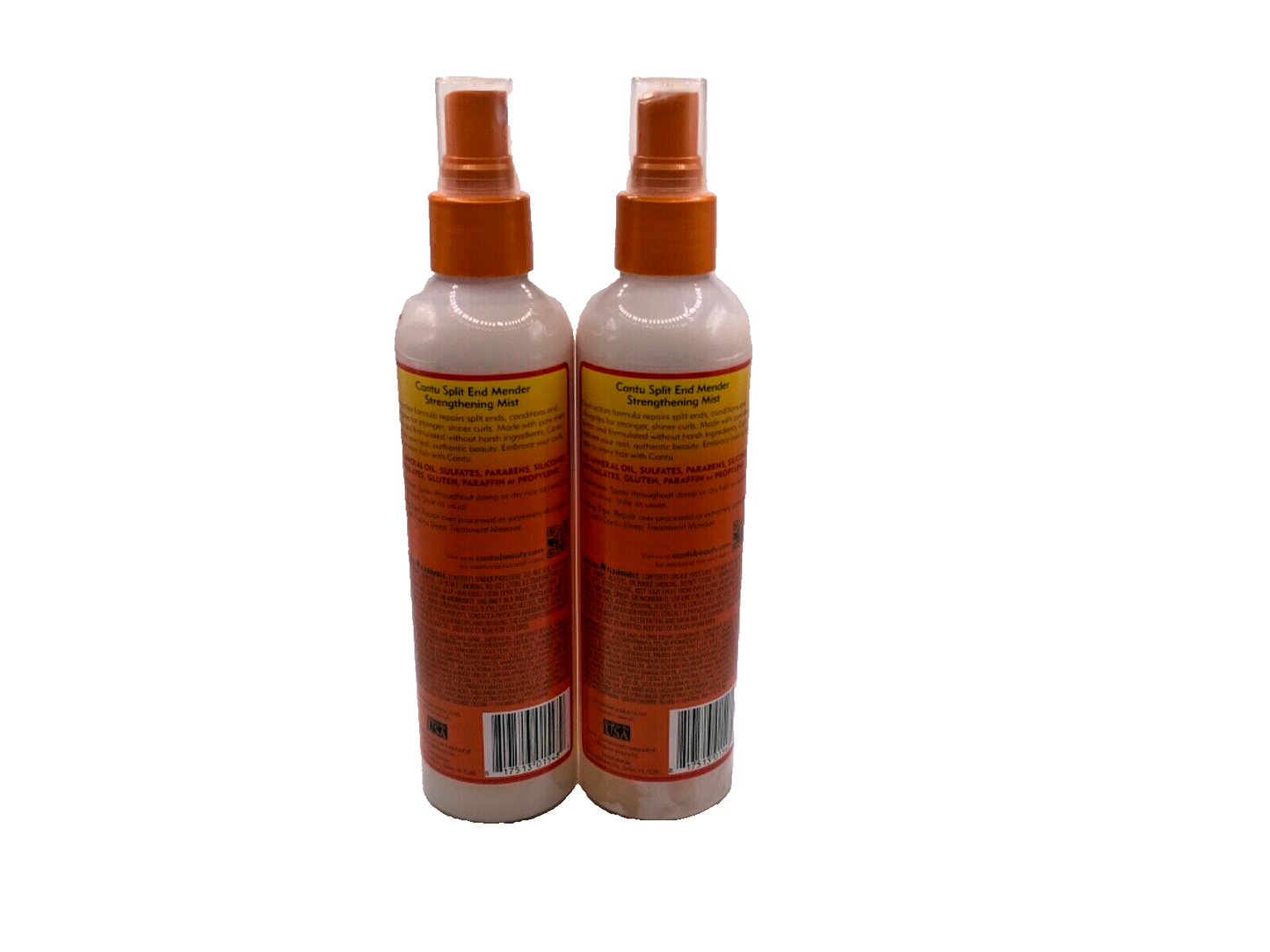 (2 PACK) Cantu Shea Butter Natural Hair Split End Mender Strengthening Mist 8oz