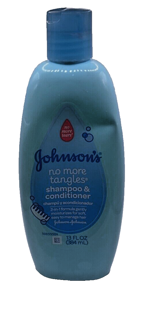 Johnson's No More Tangles Shampoo & Conditioner 13oz