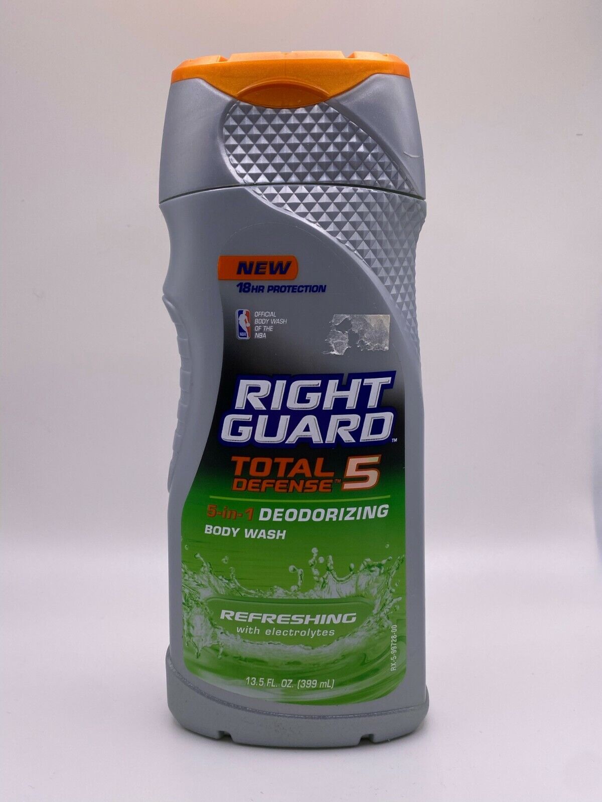 RARE | NEW | Right Guard Total Defense 5 refreshing 5 in 1 Body Wash