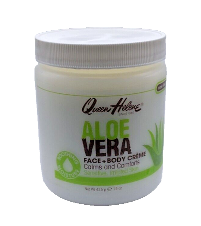 Queen Helene Aloe Vera Face + Body Creme 15oz