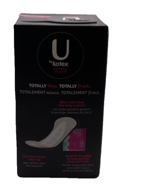 U by Kotex Barely There Thin Liners / 50 Wrapped Daily Liners