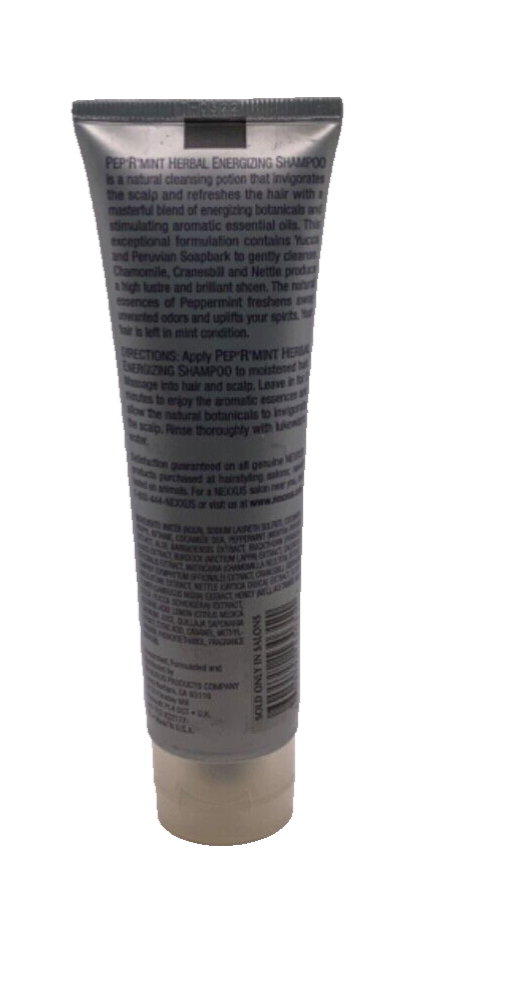 Nexxus Pep 'R' Mint Herbal Energizing Shampoo 3.3oz