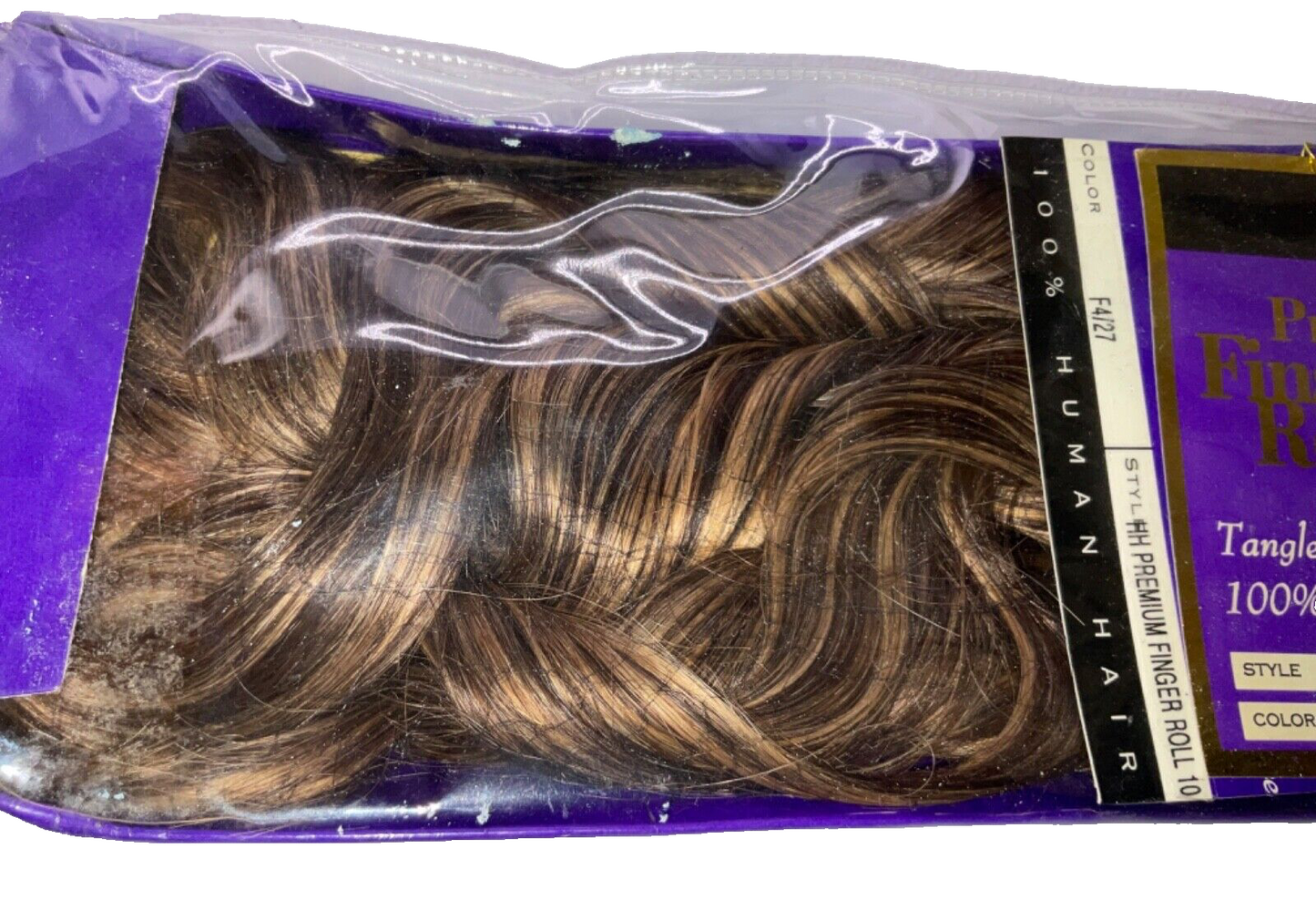 Outre Premium Finger Roll 100% Human Hair Color F4/27 (12 inches)