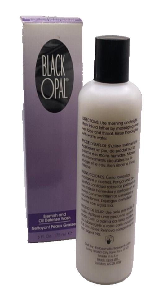 Black Opal Blemish & Oil Defense Wash 6oz