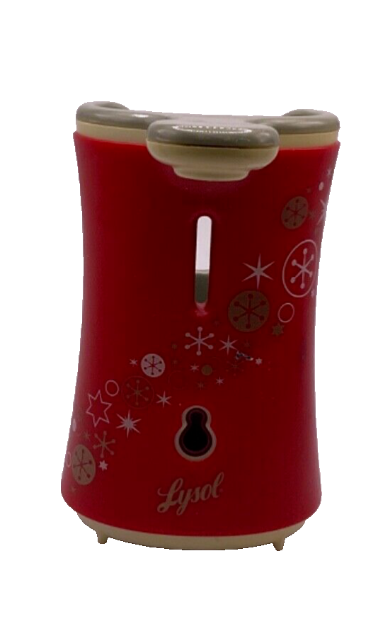 Lysol No Touch Hand Soap Automatic Dispenser- Red